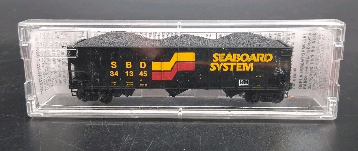 108050 Micro Trains Seaboard System Hopper #341345 N Gauge