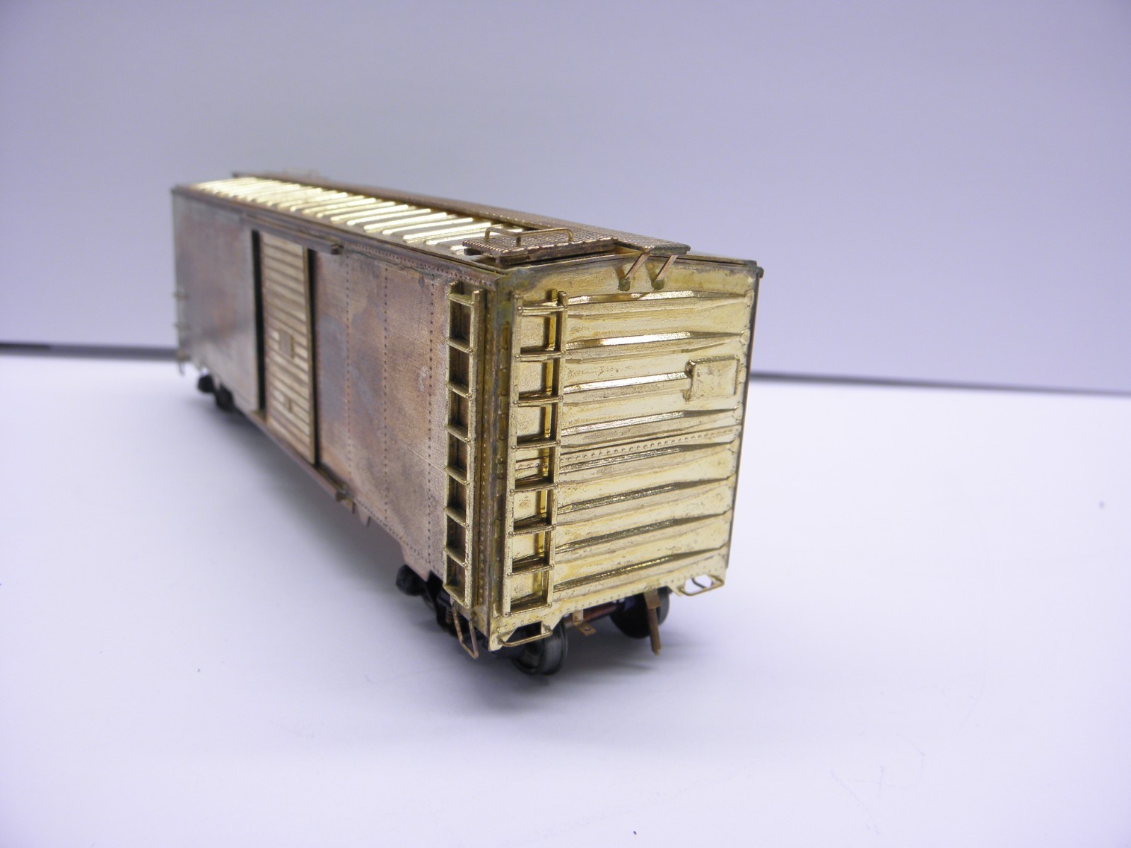 LAMBERT ASSOCIATES – NYC BOXCAR UNPAINTED – HO SCALE- BRASS – JAPAN – NOS