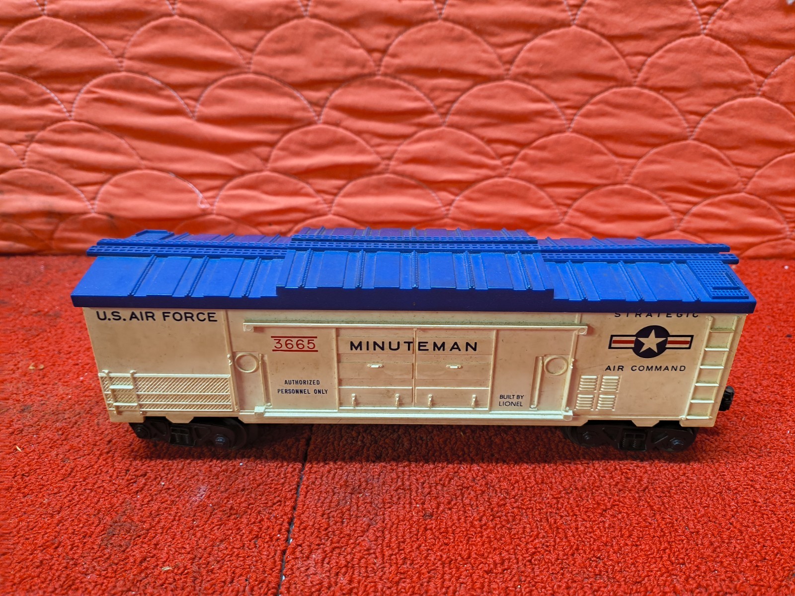 Used Lionel No.3665 Minutemen Missile Launching Car Good Condition
