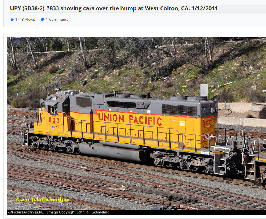 Kato Union Pacific SD38-2 Rd Y833 (37-6511 Sound Friendly DCC Ready HO NEW