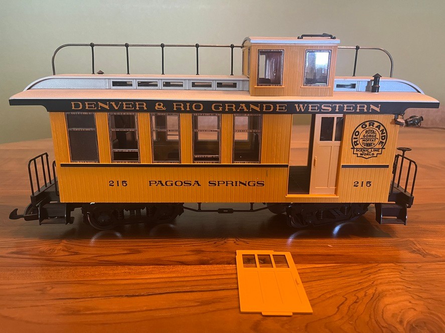 Used g scale train cars caboose trolly…