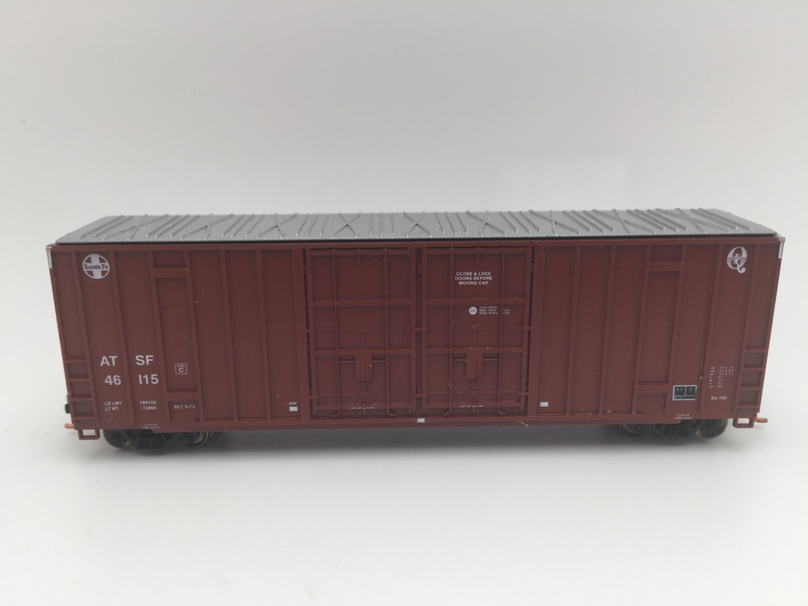 LBF N Scale 5562 ATSF/Tuscan Boxcar Road #46115