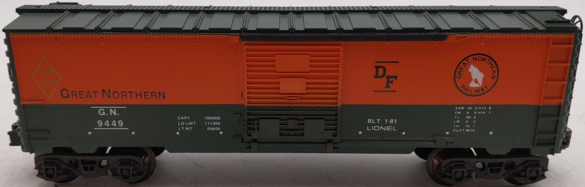 Lionel 6-9449 O Gauge Great Northern Boxcar EX