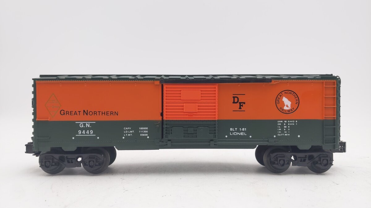 Lionel 6-9449 O Gauge Great Northern Boxcar EX