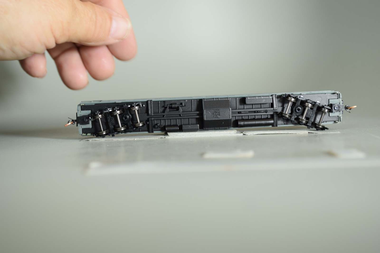 92136 N Scale Micro Trains 83′ HEAVY WEIGHT DINER CAR UNPAINTED