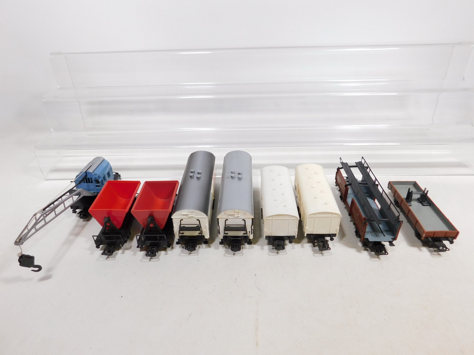 9X Märklin H0 AC Freight Car DB: 4503+4611+4612+4667+4908 Etc #DD476-1