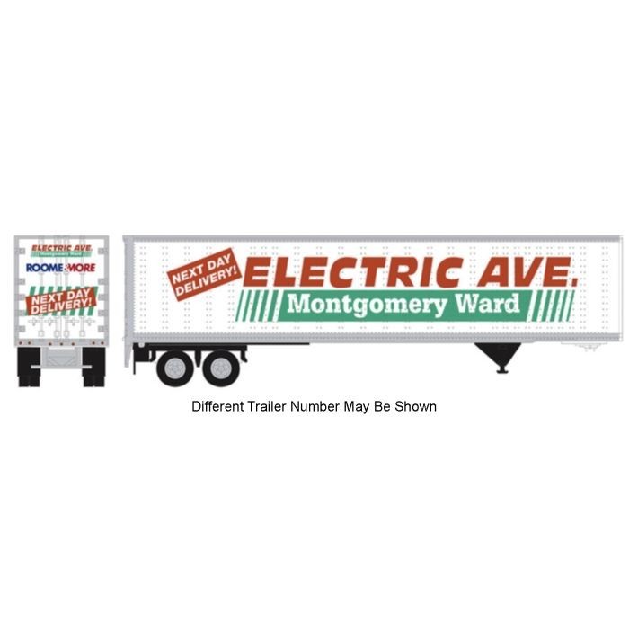 ATLAS N 50007196 MASTER 45ft PINES TRAILER MONTGOMERY WARD #4132 NEW RELEASE!!!