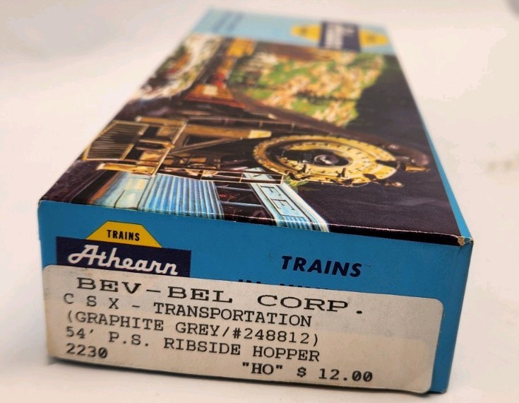 ATHEARN BEV BEL HO 2230 54′ P.S. RIBSIDE HOPPER KIT CSX 248812 D93