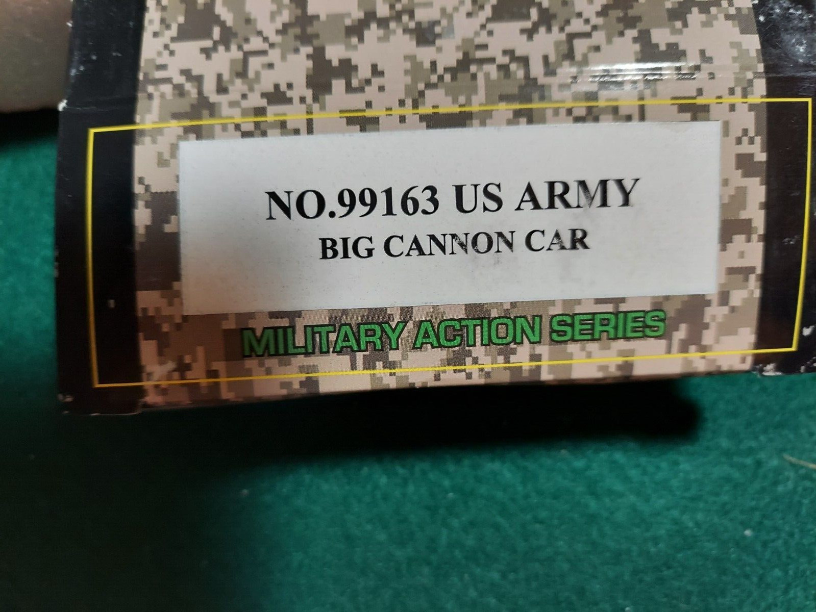 MODEL POWER #99163 US ARMY BIG CANNON CAR