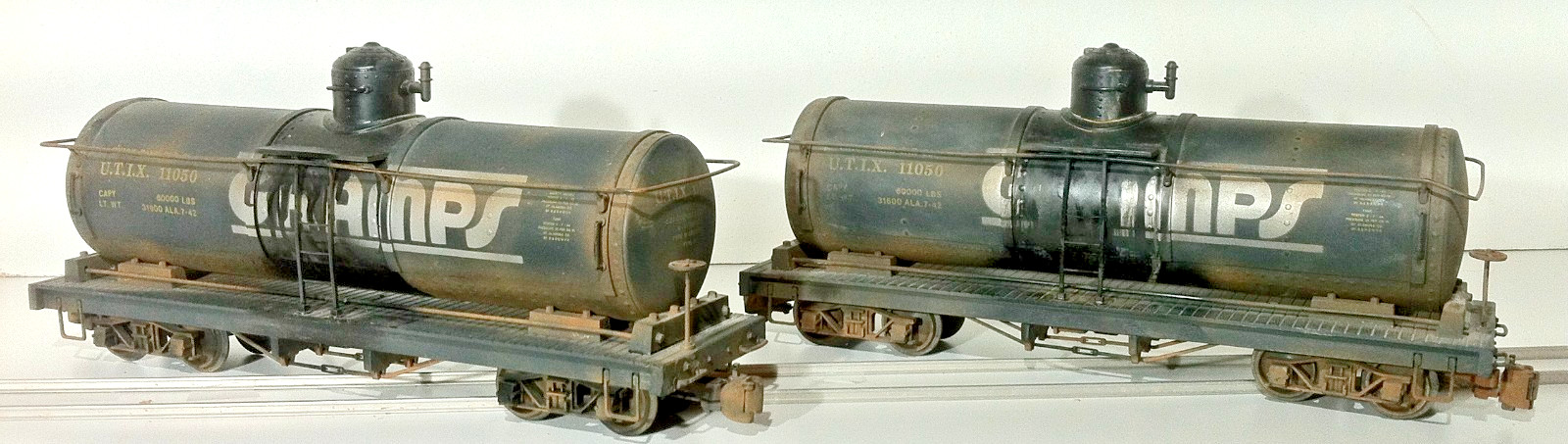 (2) Bachmann Big Haulers G Scale Tank Cars 1988