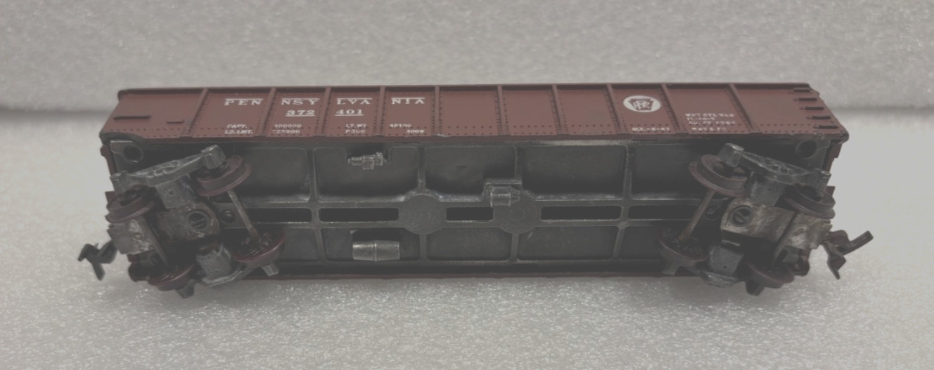Mantua HO Scale Pennsylvania Rail Road Gondola Car #372401 w/hand made coal load