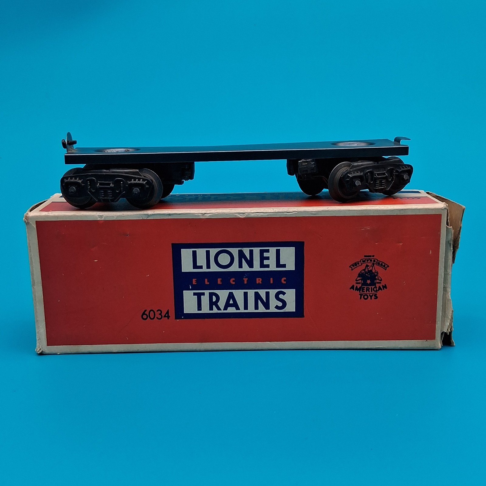 Vintage LIONEL 6034 Postwar Baby Ruth Box Car FRAME & BOX ONLY 1953-54 O Gauge