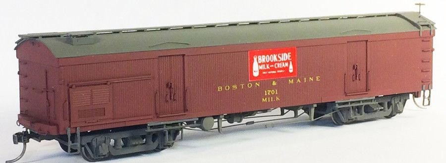 HO B&M Boston & Maine Wood Milk Car Kit NIB NOS # 03