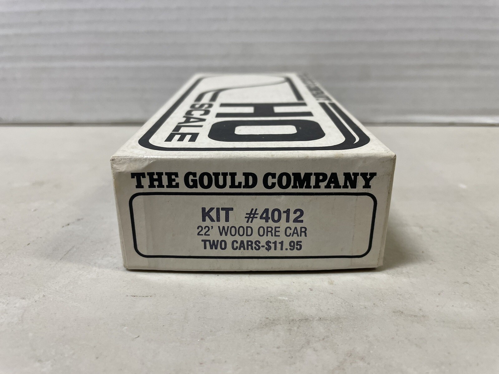 The Gould Company 22 Ft Wood Ore Cars #4012