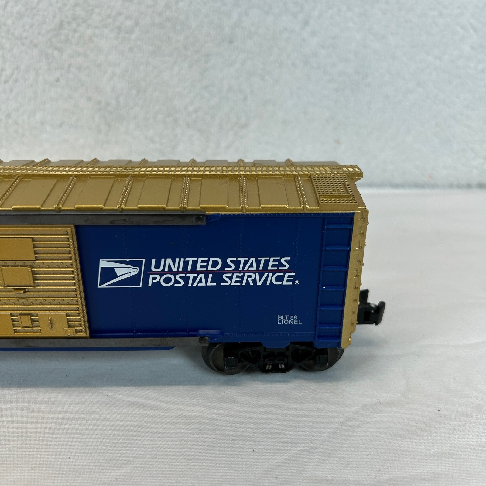 Lionel O Gauge USPS Celebrate The Century Boxcar Blue Gold 19927 BLT 98