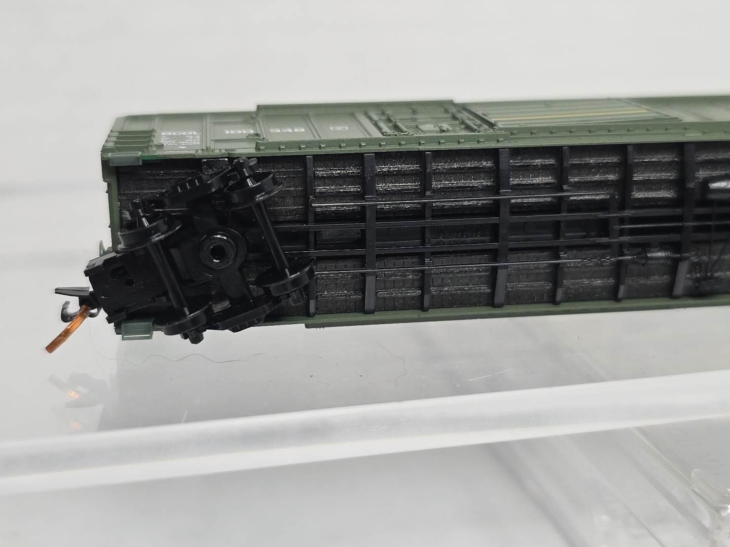 MTL N Scale BC Rail 50′ Boxcar BCOL 100348 Micro Trains 02600050 LNIB
