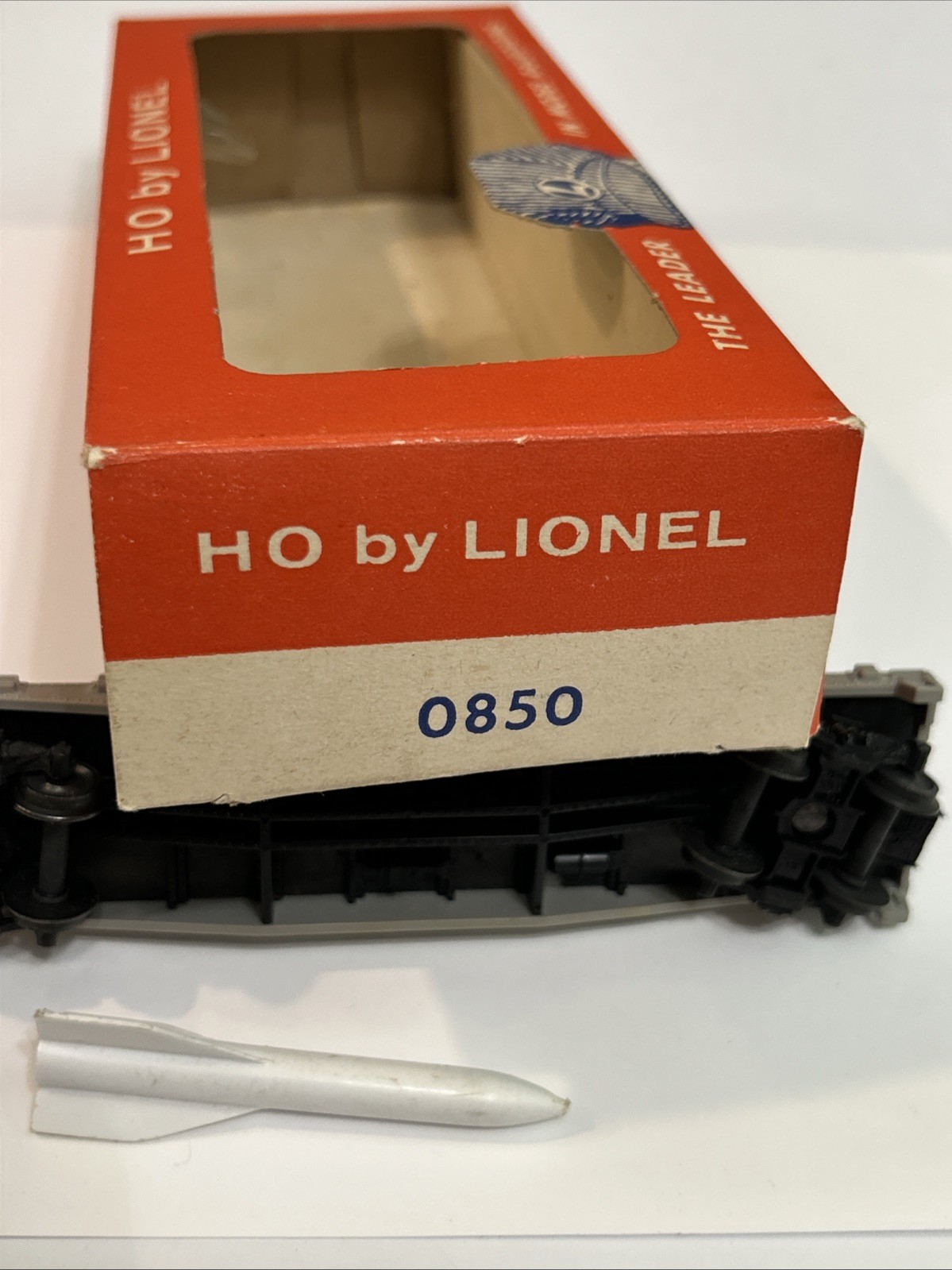 Vintage Lionel HO 0850 US Army Rocket Launcher Car W/ Missile Parts Repair