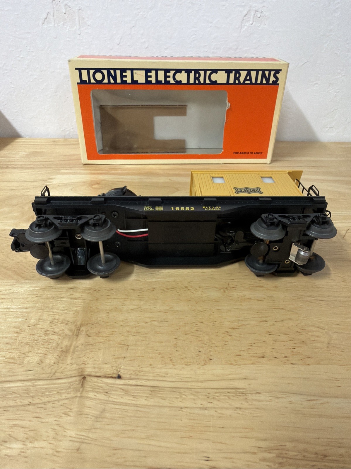 Lionel 6-16552 FRISCO Operating Searchlight Caboose O-Gauge Tested
