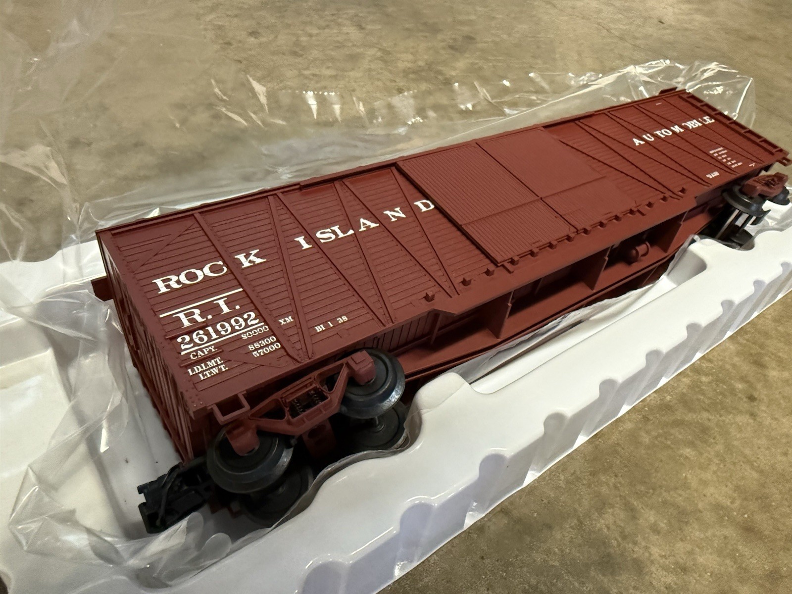 Atlas O 50’ Single Sheathed BC – Complete No Outter Package – Rock Island