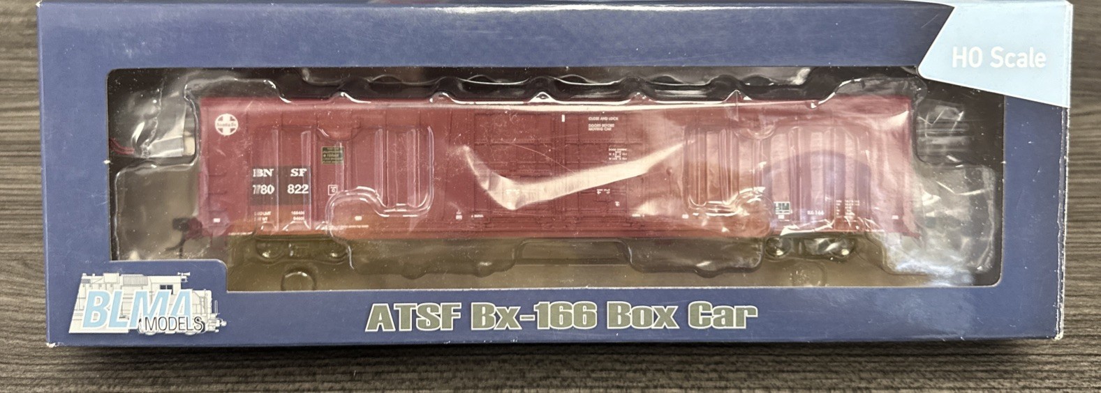 BLMA Models HO #53051 Bx-166 60’ Beer Car BNSF #780822 NIB