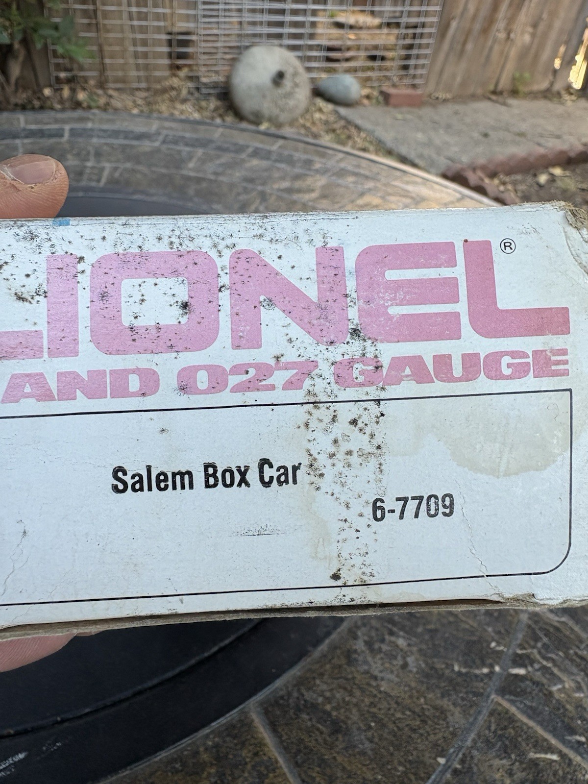 Vintage LIONEL 6-7709 TOBACCO RAILROAD SALEM WOODSIDE REEFER