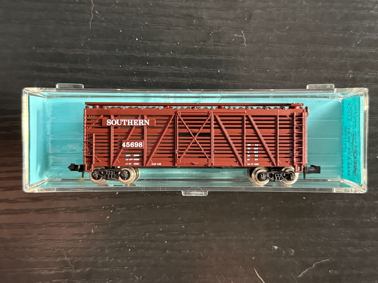 N Atlas Southern 40′ Stock Cattle Car – ME4721
