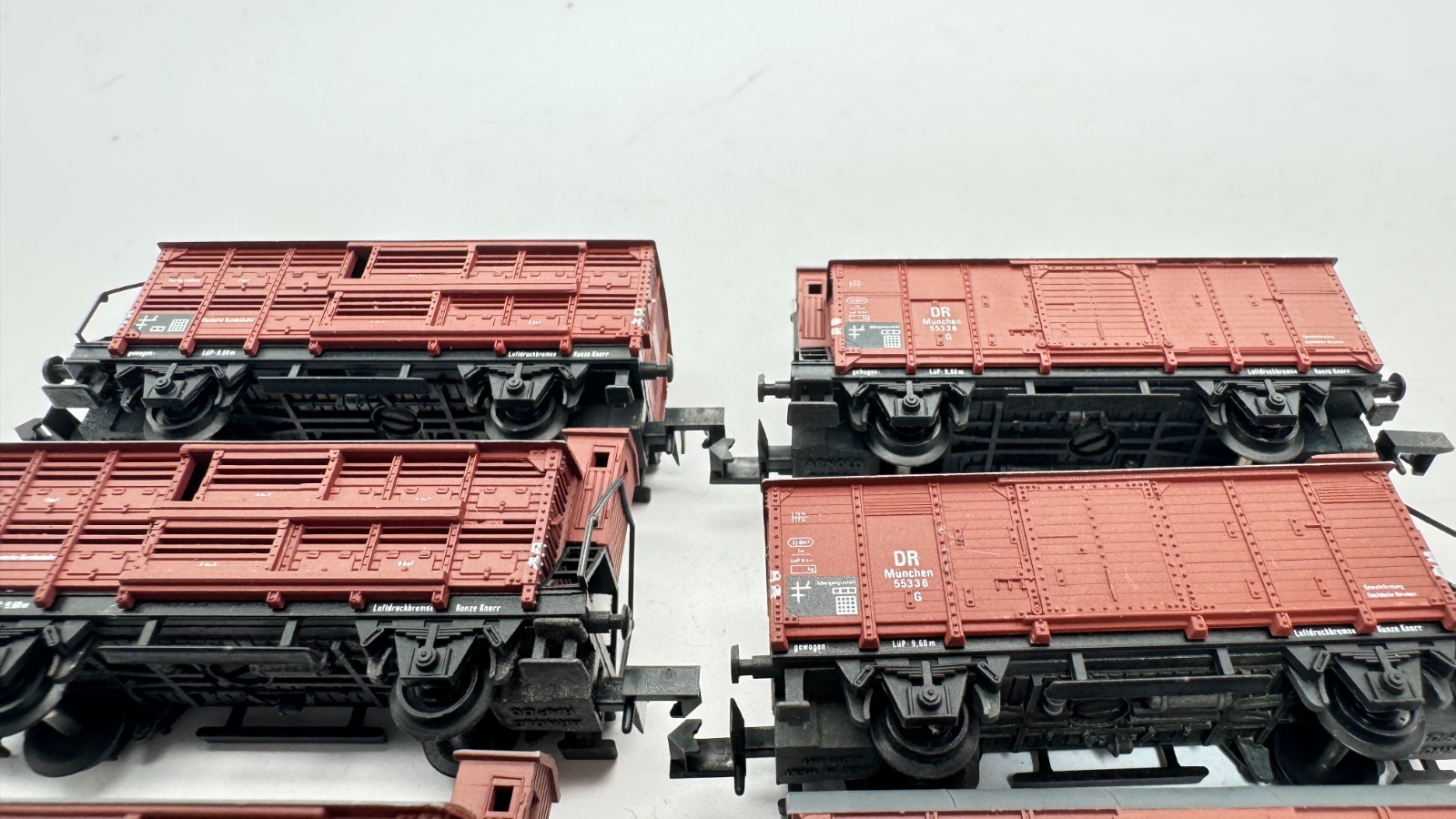 Arnold N 4275 4281 4408 storage car used Freight cars DR DRG 6 pieces #MEL4#