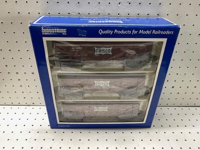 Vintage Industrial Rail FRISCO 027 Ore Hopper Cars Rolling Stock 3 Pack New