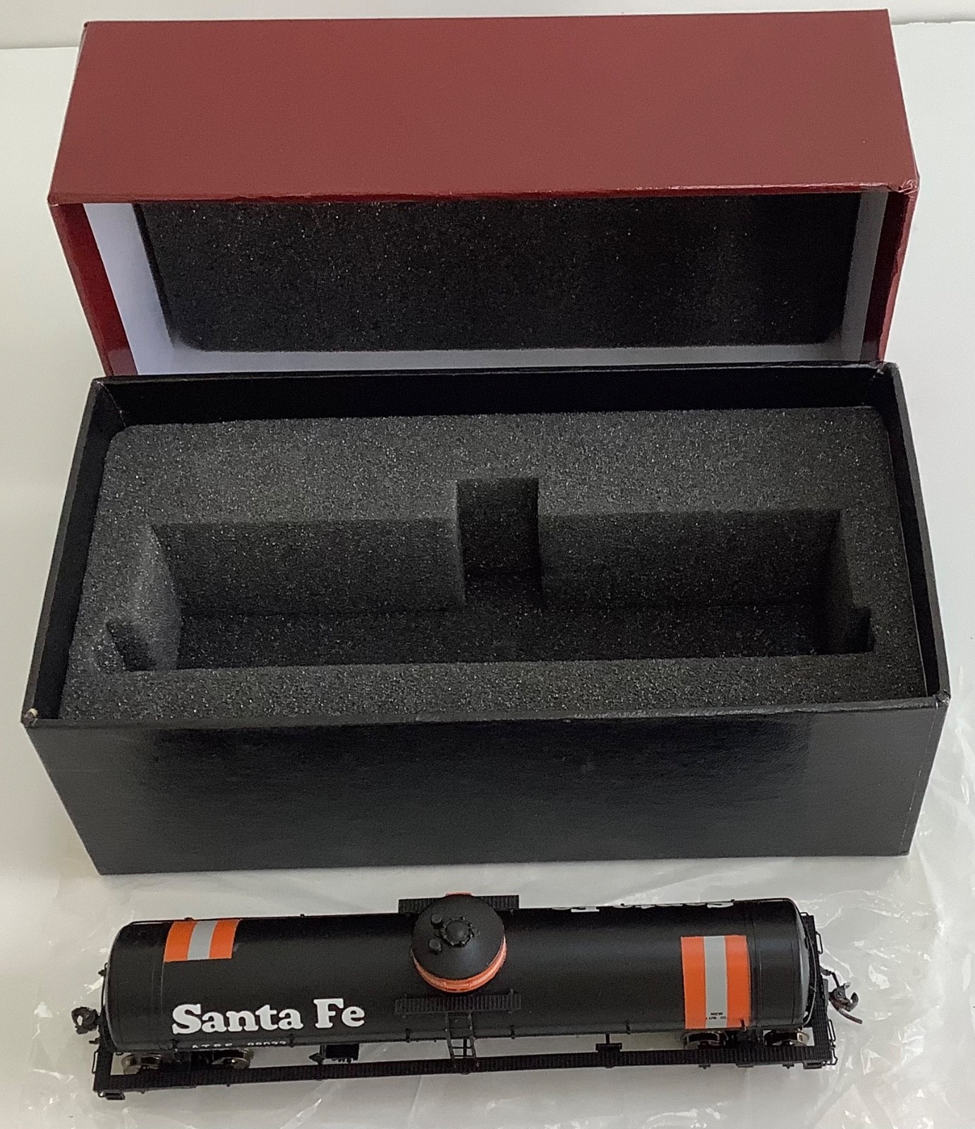 HO Division Point brass DP-5541 AT&SF Santa Fe TK-O Tankcar Factory Painted