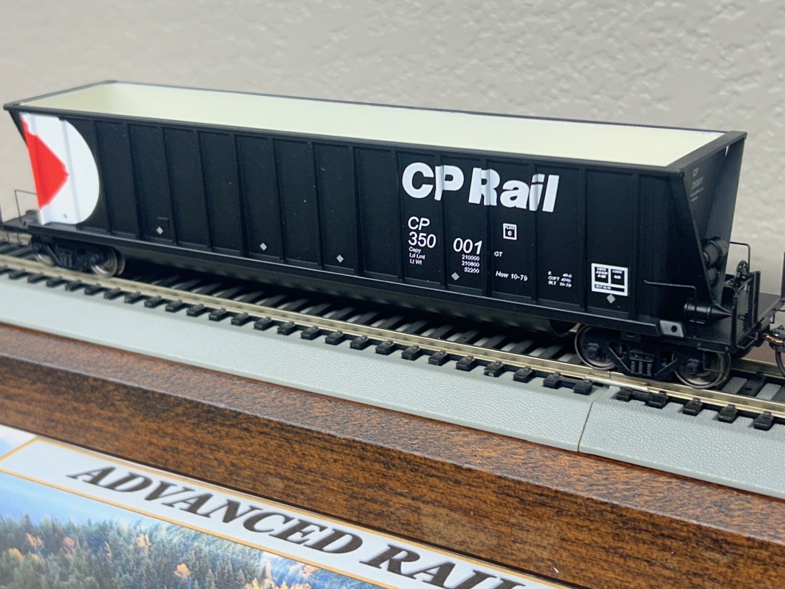 CANADIAN CP RAIL PACMAN MULTI-MARK BATHTUB ROTARY COAL GONDOLA CAR HO Scale NEW