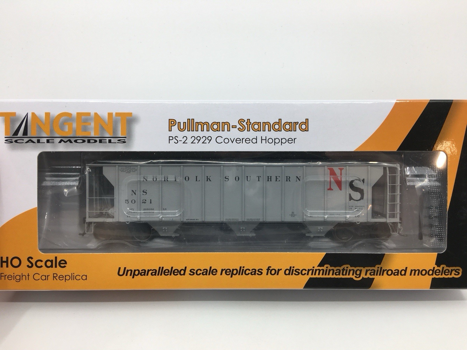 HO Tangent 35163-03 Norfolk Southern Pullman PS-2 2929 Covered Hopper NS #5021