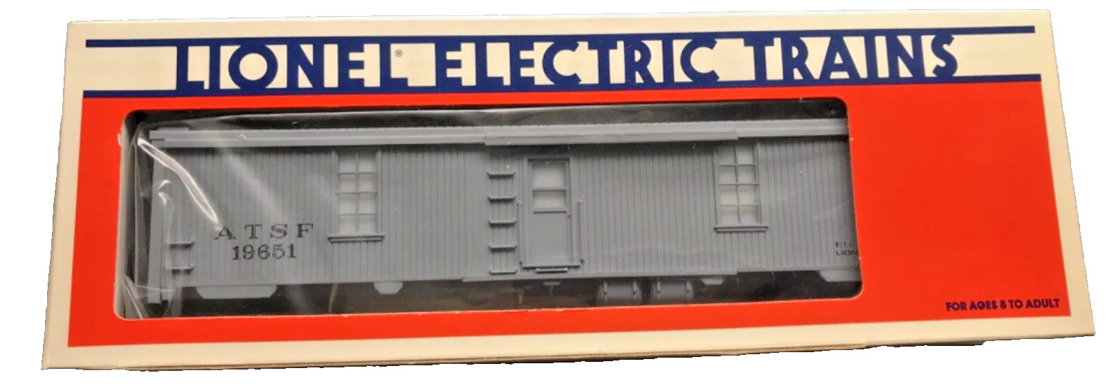 LIONEL SANTA FE ILLUMINATED TOOL CAR #6-19651 BRAND NEW