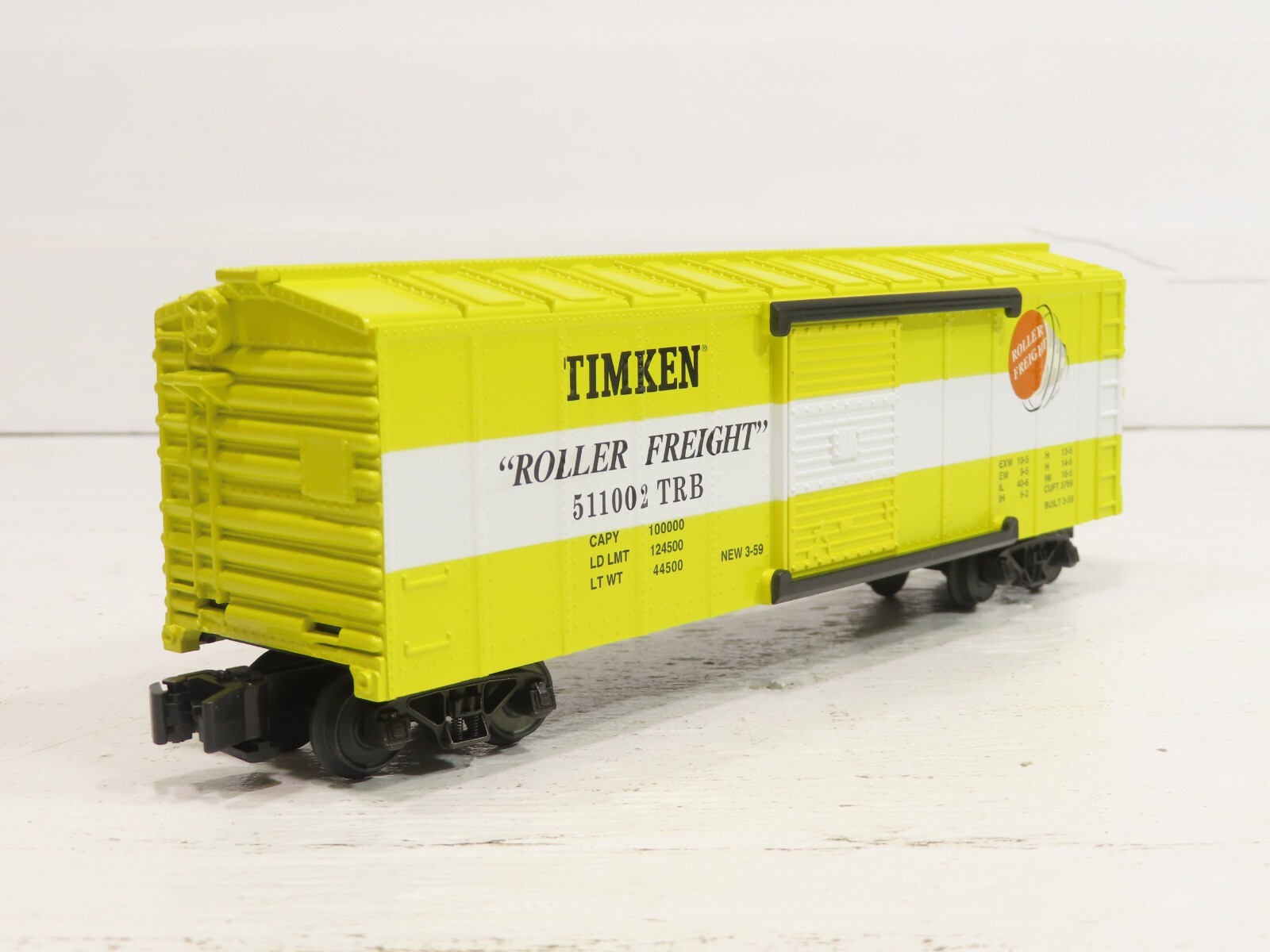 K-Line K511-002 S Gauge Timken Boxcar LN