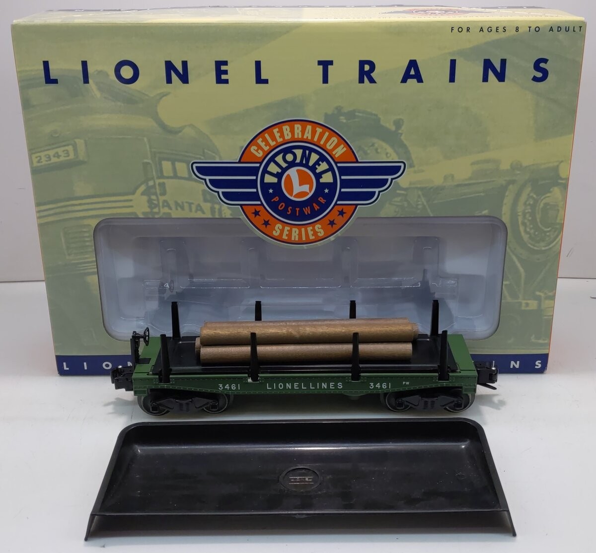 Lionel 6-36739 O Gauge PWC Lionel Lines Log Dump Car LN/Box