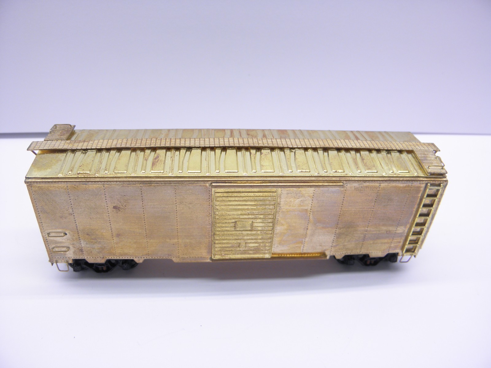 LAMBERT ASSOCIATES – NYC BOXCAR UNPAINTED – HO SCALE- BRASS – JAPAN – NOS
