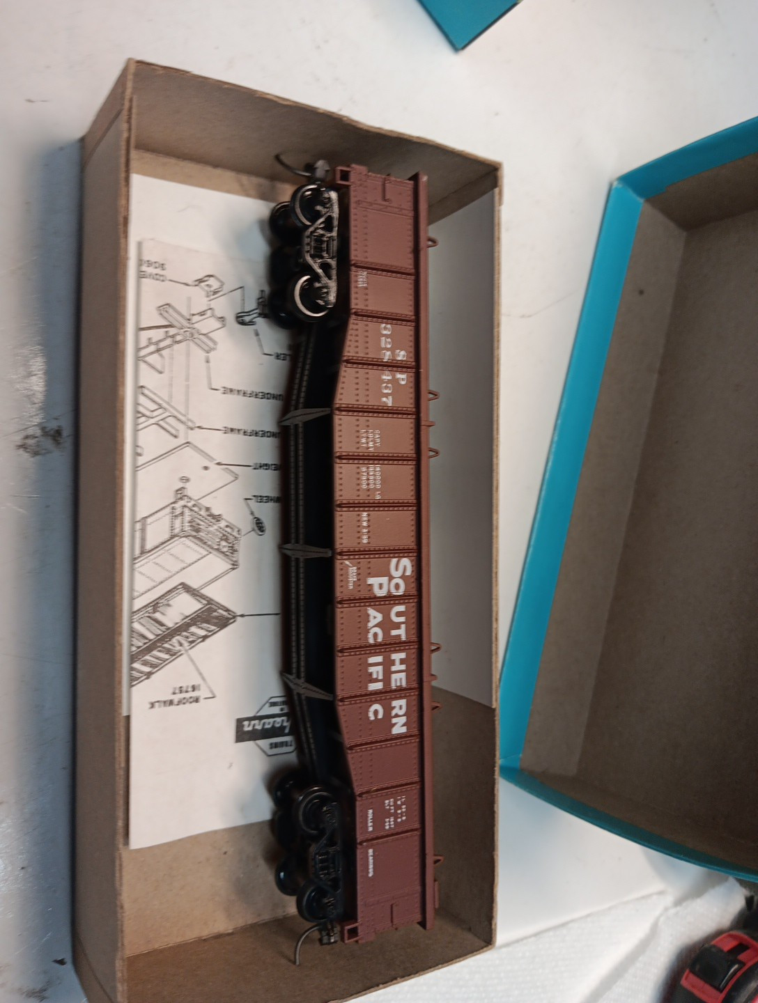 HO Athearn #1665 50′ GONDOLA “SOUTHER PACIFIC” – Built,with Box,ready To Go