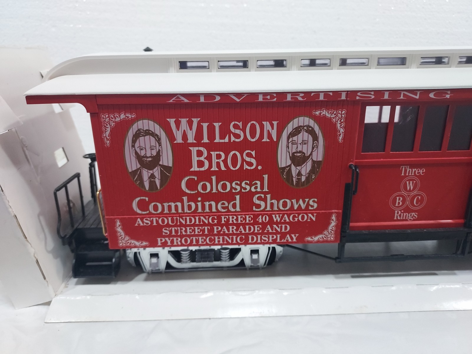 LGB 3084-DG Limited Edition Wilson Bros. Circus Baggage Car G Scale New In Box