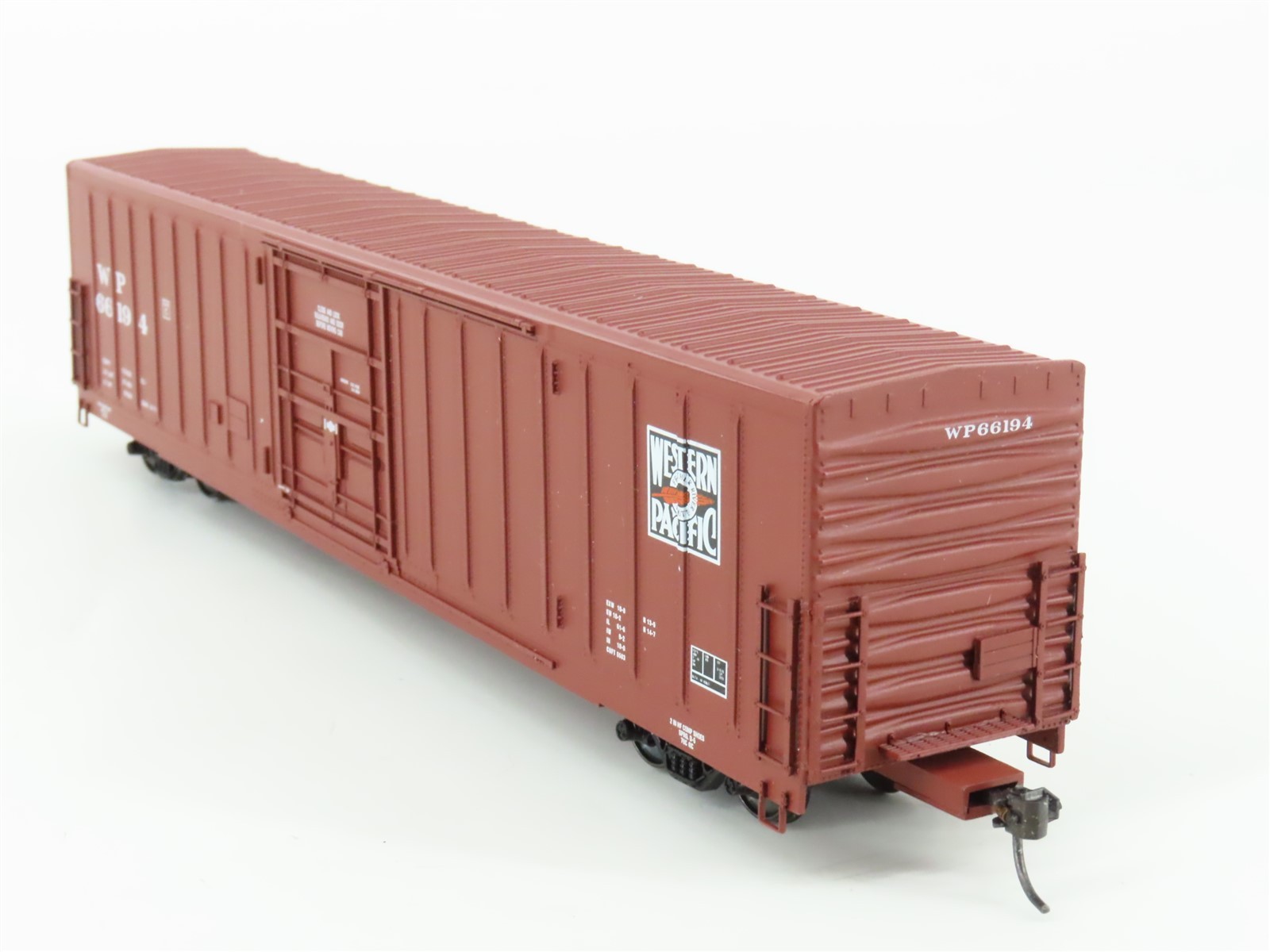 HO Scale Eel River Models ERM-1454B WP Western Pacific Feather Box Car #66194