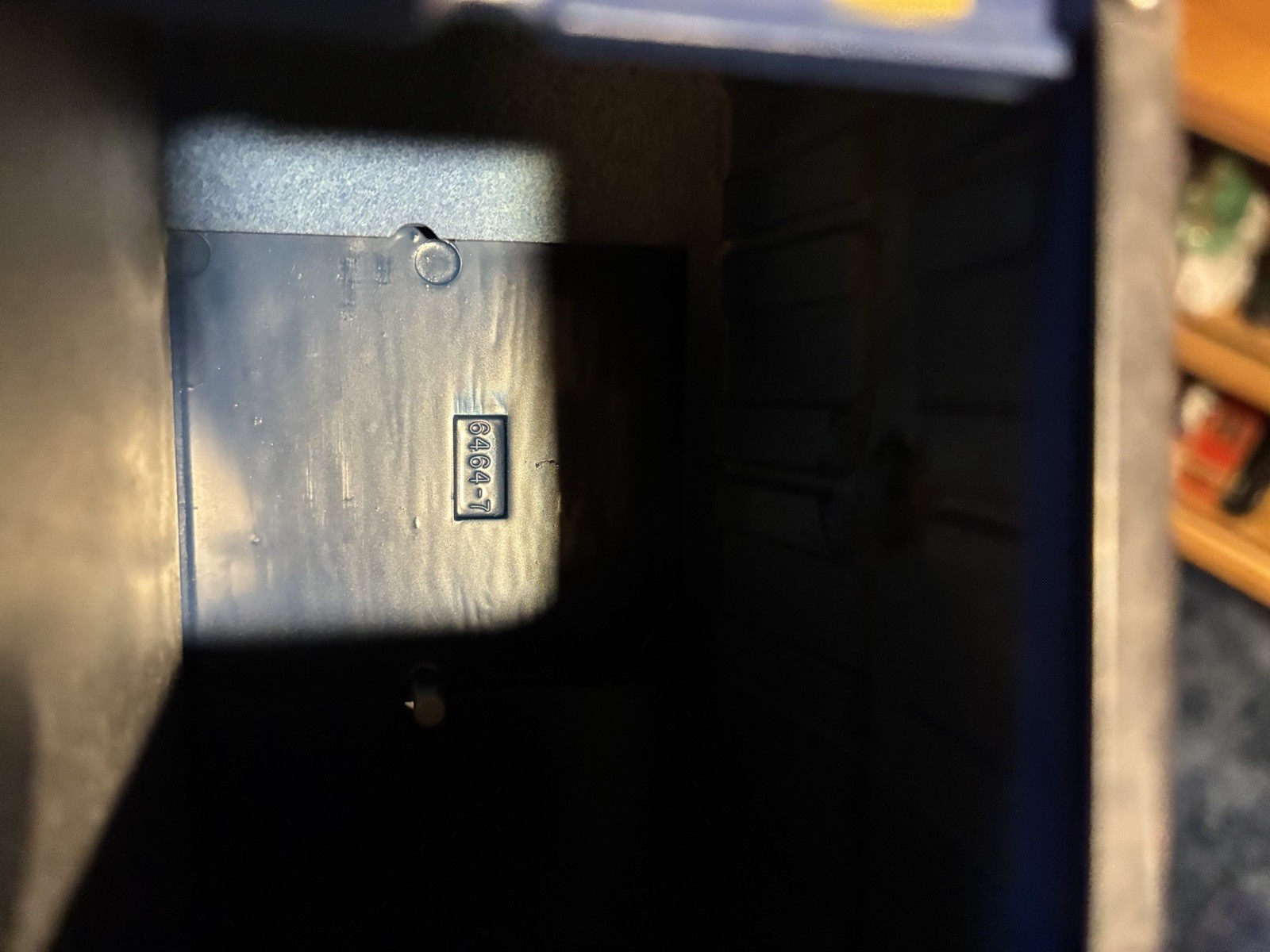 ~UNRUN~LIONEL POSTWAR 6464-825 The Alaska Railroad Boxcar (Painted Grey Mold) B