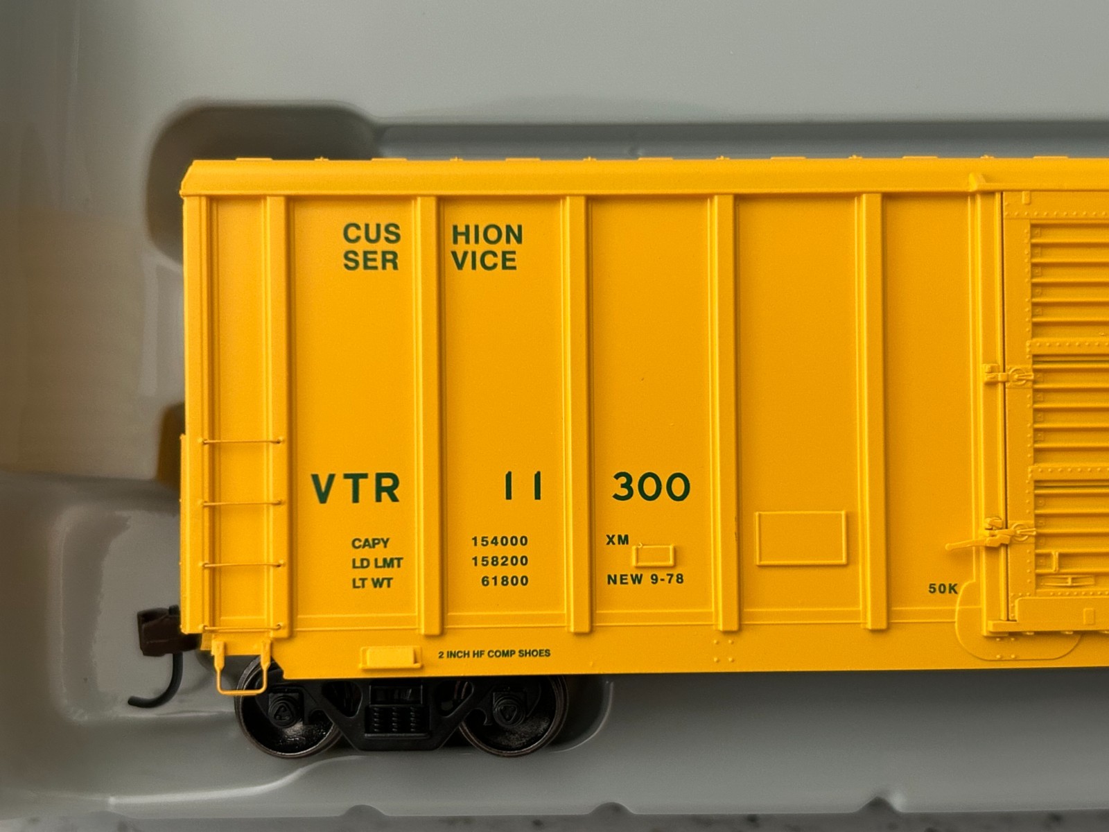 Vermont Railway P-S 5344 50′ Boxcar VTR-11300 Athearn HO EXC. condition. OBX