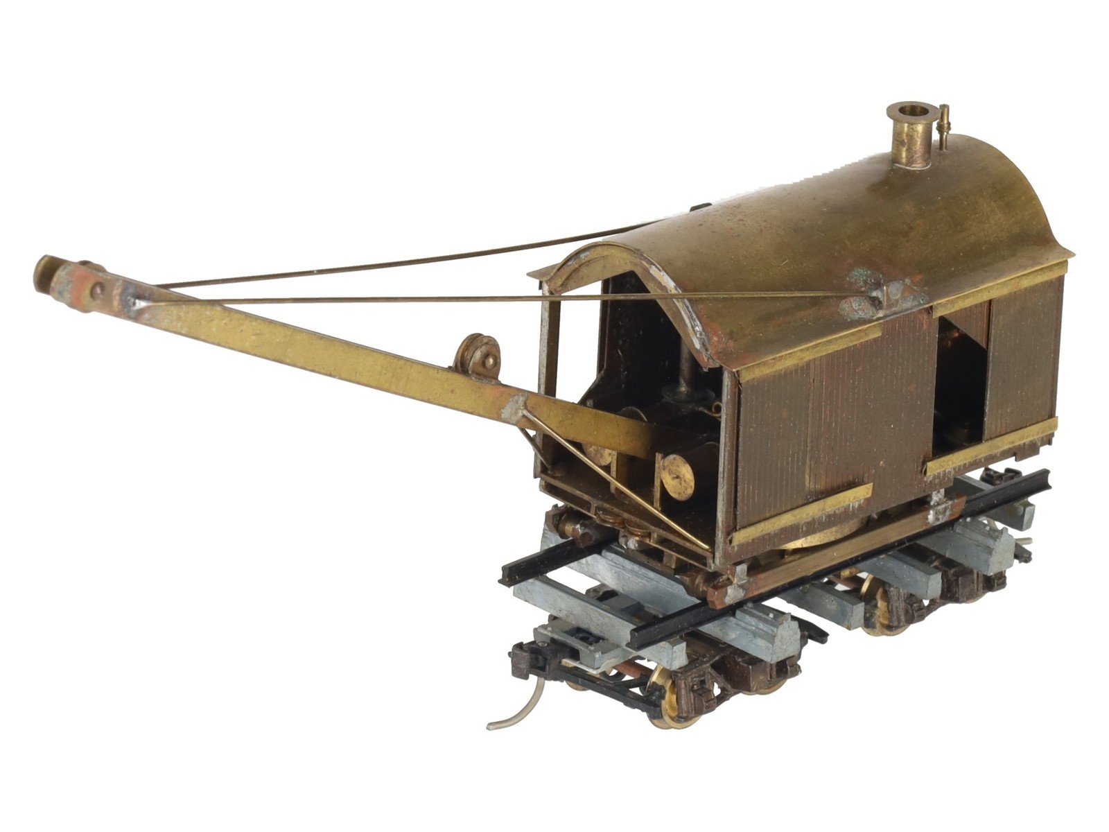 Model Engineering Works LL50 HO BRASS Crane – Unpainted