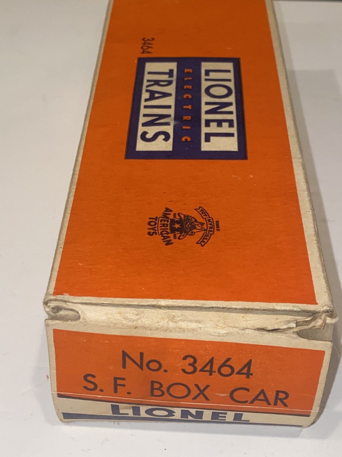 LIONEL 3464 SANTA FE OPERATING BOX CAR NOS NIB UNRUN MINT BOX PAPERWORK INSPECT