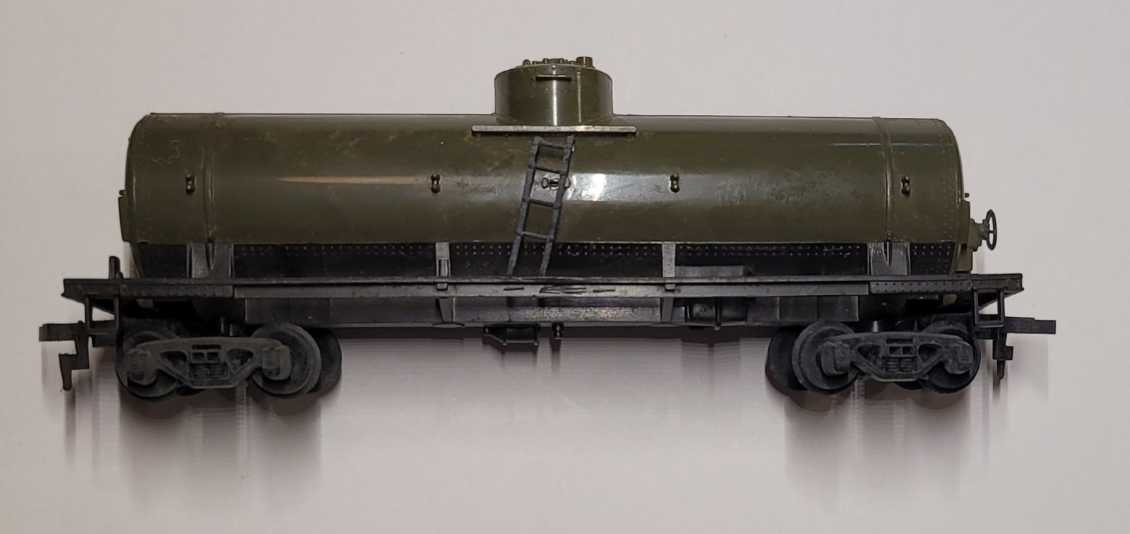 Vintage HO Scale TYCO TANKER ~ No Box ~ Made in Hong Kong