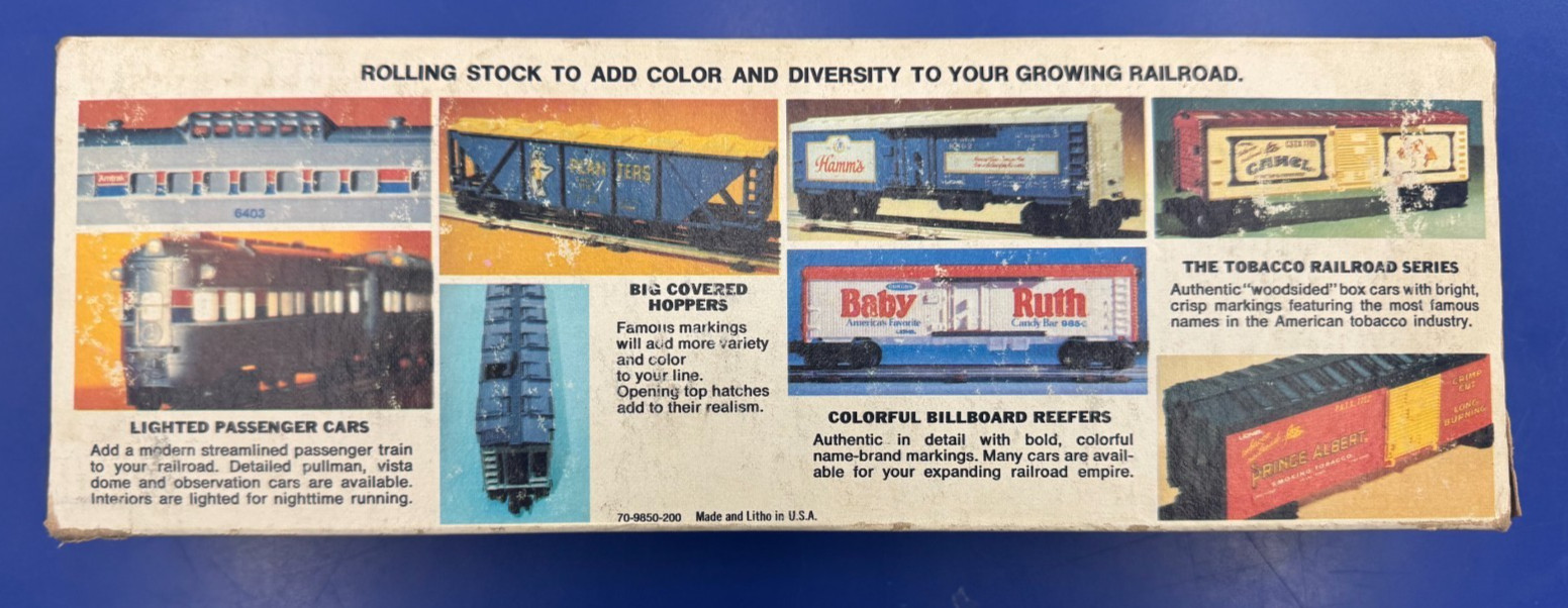 Lionel O O27 MPC Welcome To Toy Fair 1981 Reefer 6-0512 NOS Freight Car