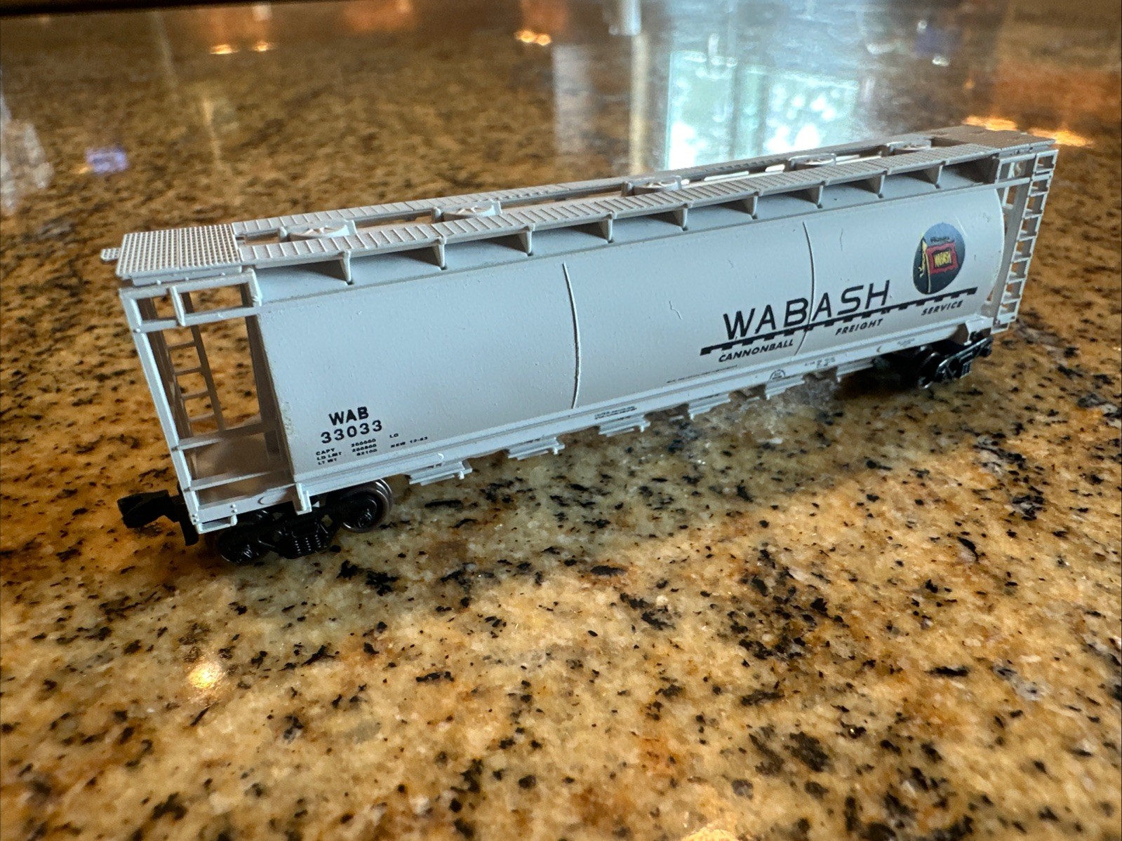 Eastern Seaboard ACF 50’ Cylindrical Hopper Wabash #1355 NIB
