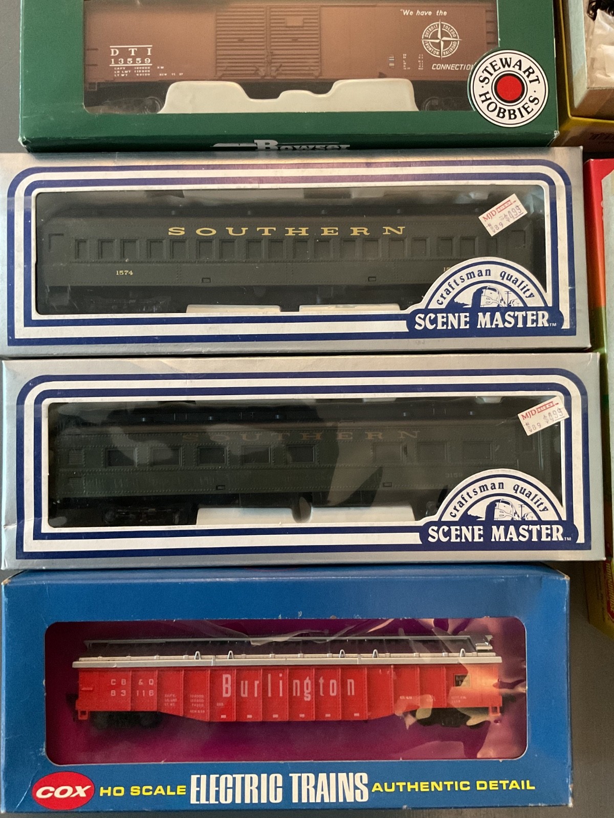 HO Scale Model Trains Bowser, Cox, Roundhouse & Scene Master Mixed Lot