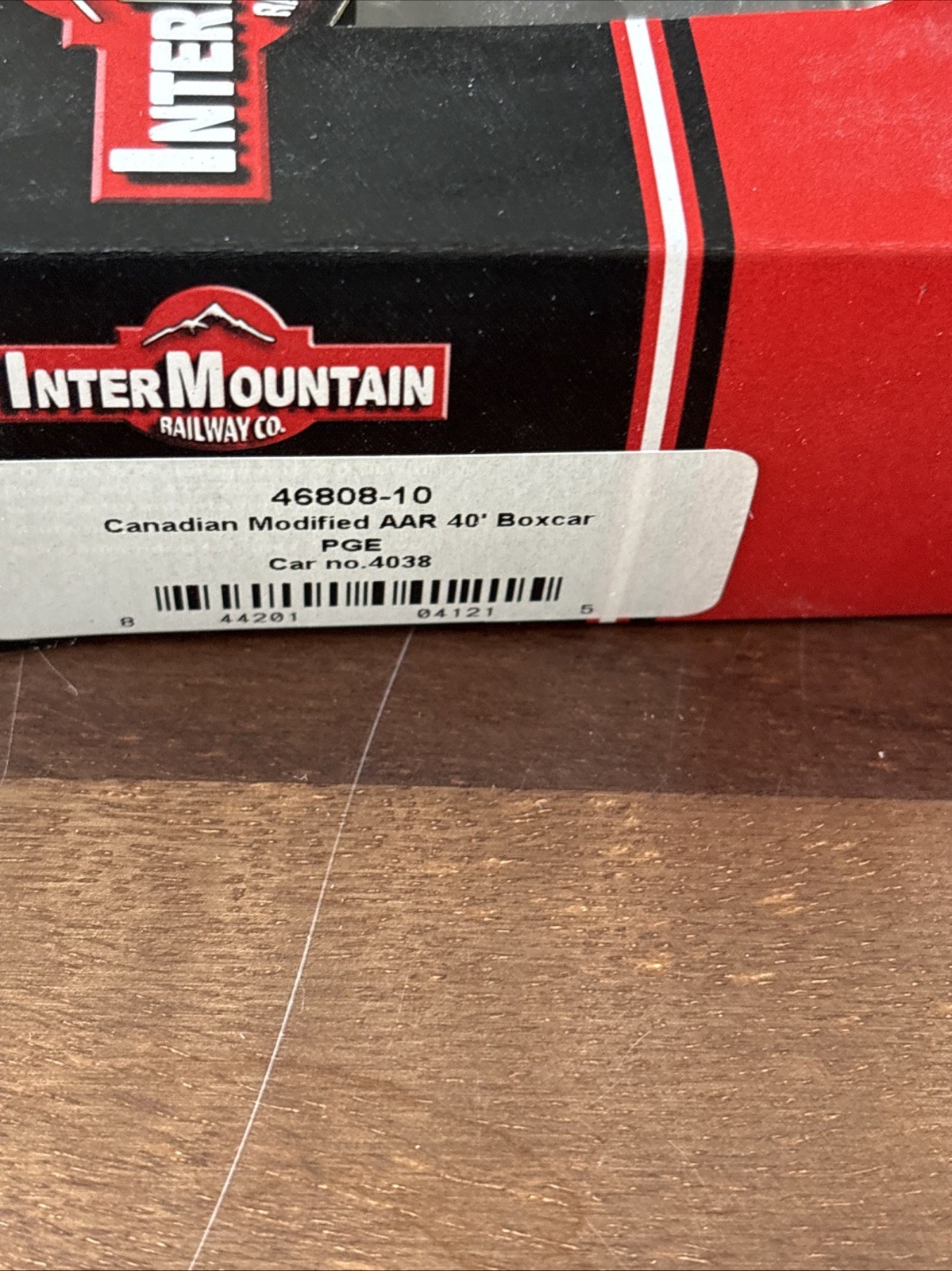 Intermountain 46808-10 HO Canadian Mod AAR 40′ Box Car PGE New #4038