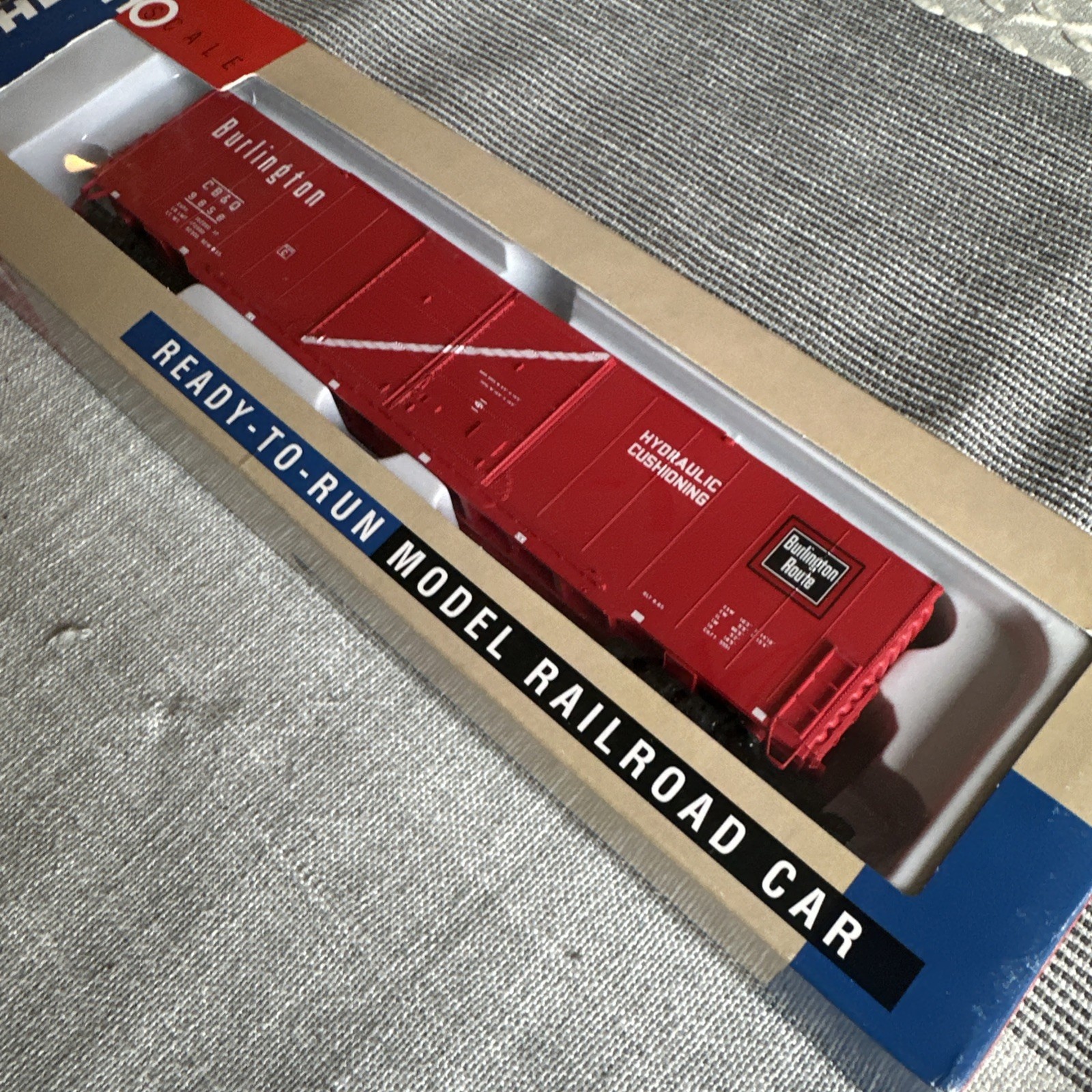 HO Walthers Burlington 60’ Pullman Standard Double Door Boxcar Cb&Q #9858 NEW