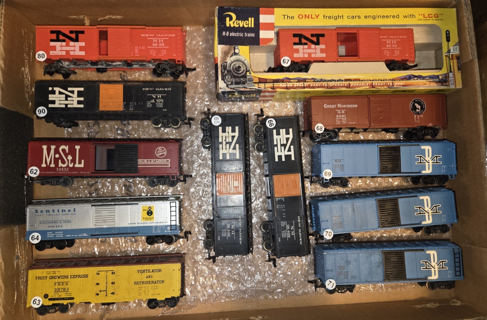 HO Rolling Stock – Various Road Names – PICK 1 – READ Notes