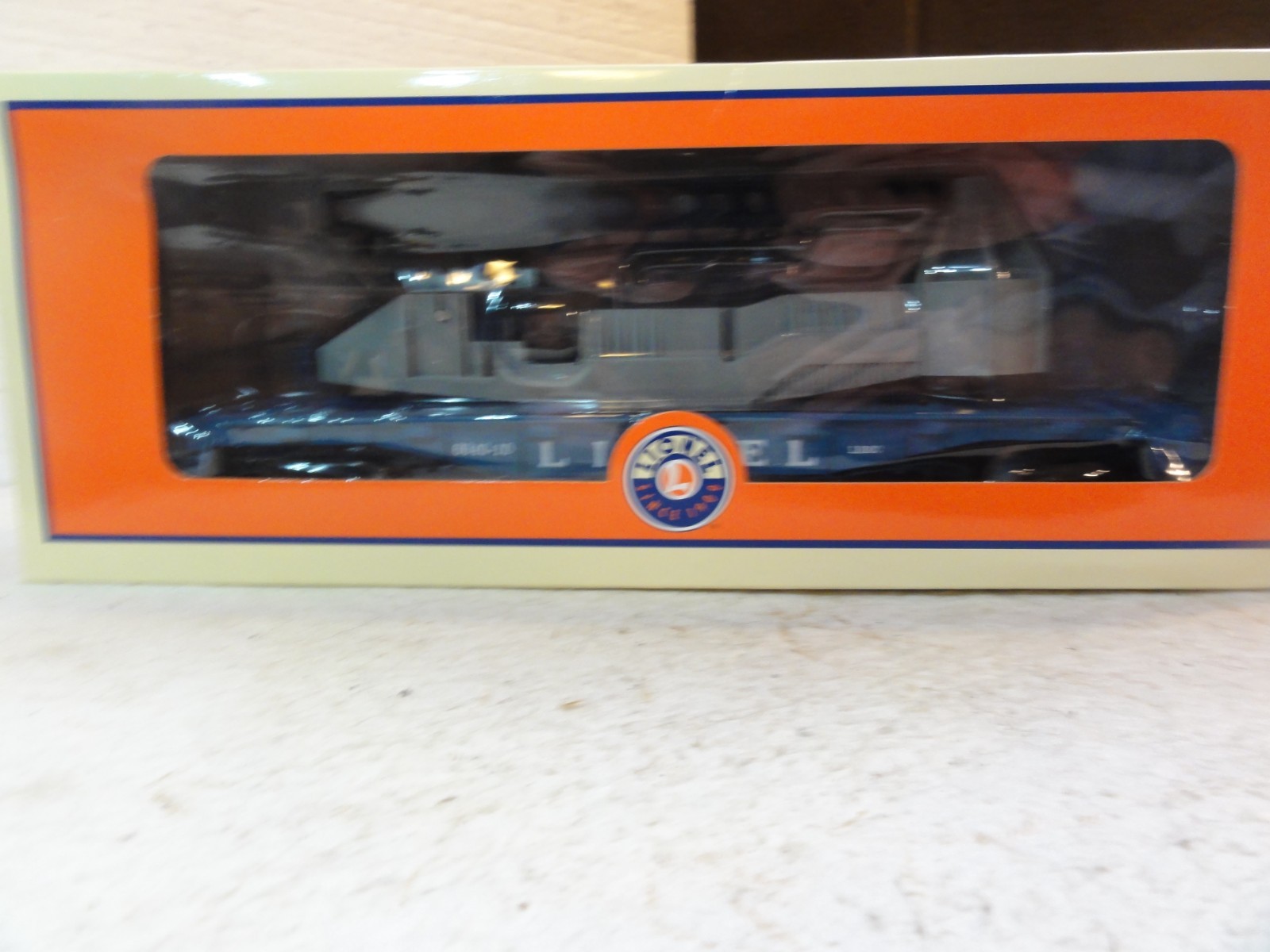 LIONEL LRCC#6640-10 MISSILE LAUNCHING CAR W/MISSILE MNIB